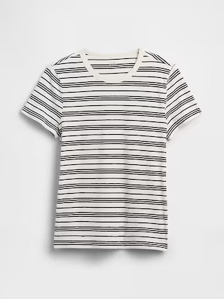 Favorite Stripe Crewneck T-Shirt | Gap Factory
