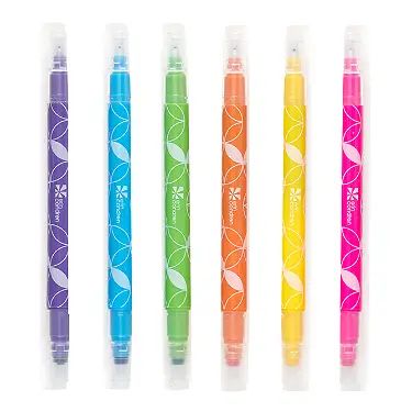 Classic Teacher Dual-Tip List Markers™ 6-Pack | Erin Condren | Erin Condren