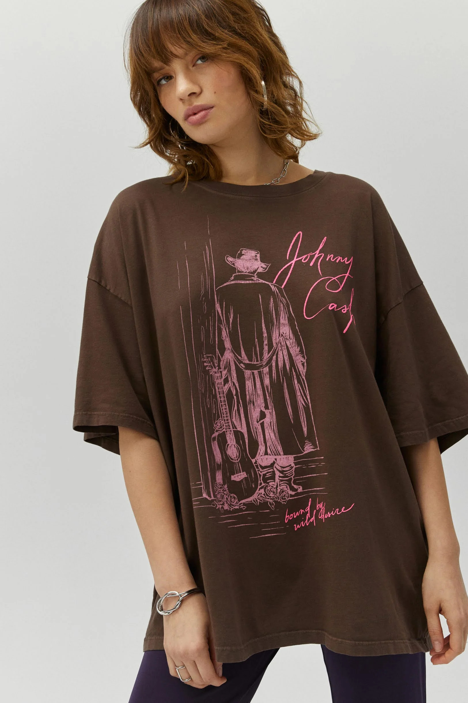 Johnny Cash Wild Desire OS Tee | Daydreamer