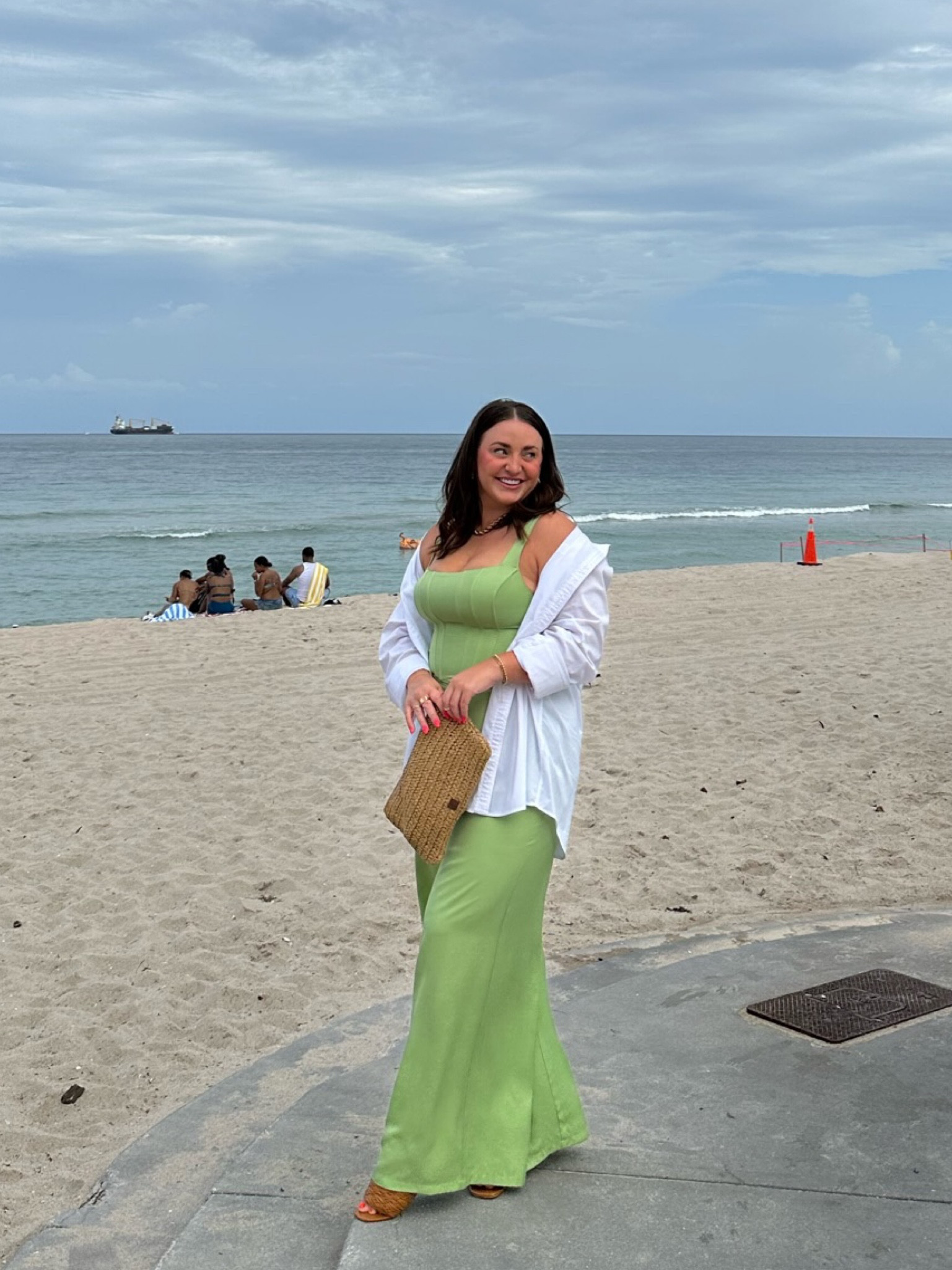 Another vacation set I’ve been loving! This green is so dreamy! I ended up going with an XL for both the top and pants from Petal & Pup!

#LTKmidsize #LTKtravel