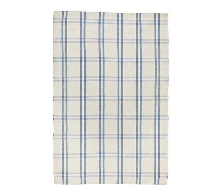 Plaid Woven Rug | Pottery Barn Kids
