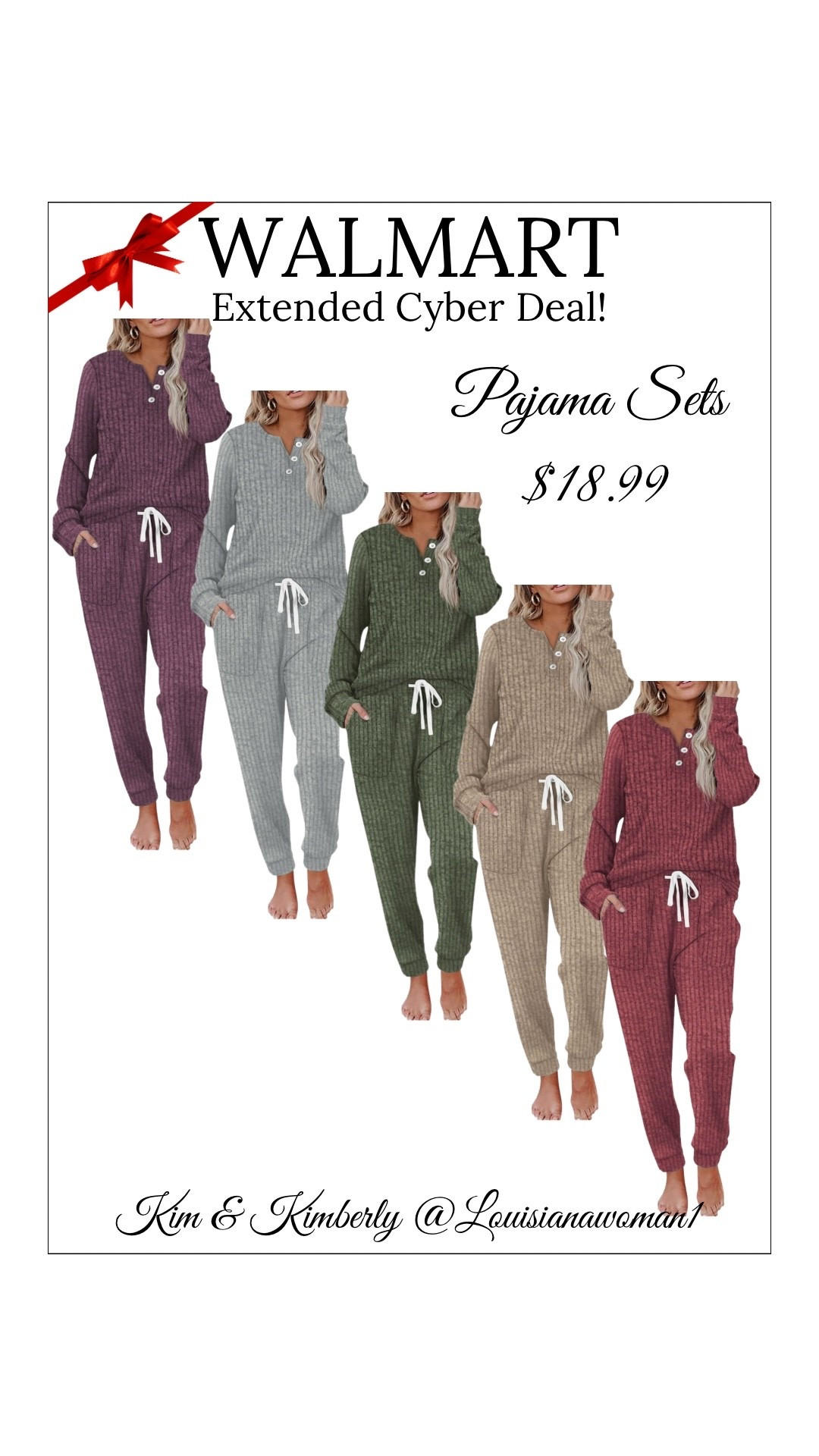 🎅🏼Cyber Monday Extended Deals at Walmart! #cyber #Monday #Extended #Walmart #Deals #Womens #Pajama #Sets #twopiece 

#LTKSaleAlert #LTKHoliday #LTKGiftGuide