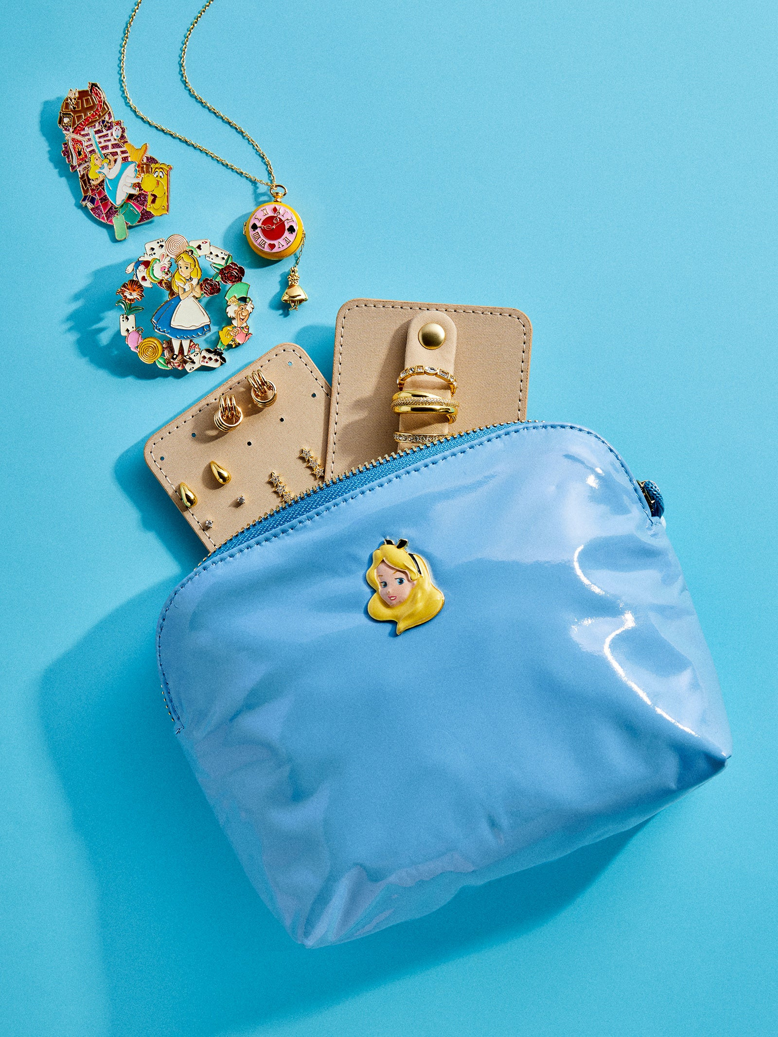 Disney Character Jewelry Storage Pouch - Alice in Wonderland | BaubleBar