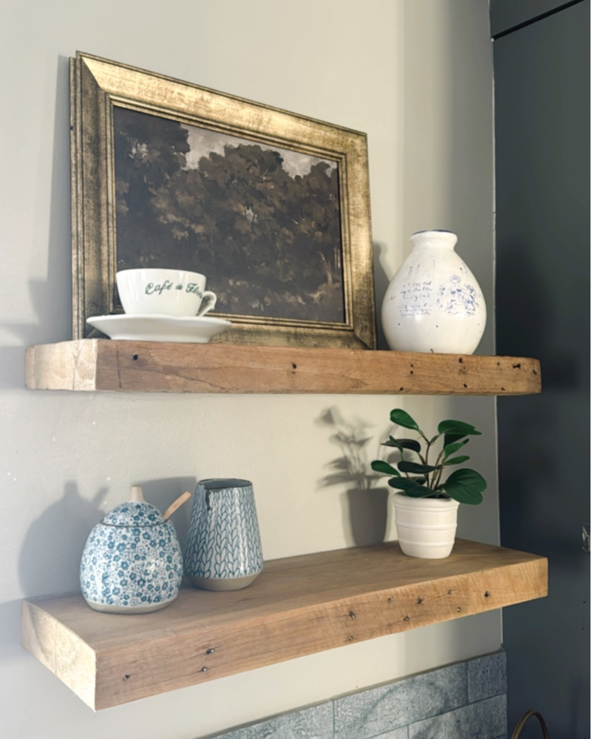 Playing around with styling these open shelves in our new kitchen! We moved into our new home about two weeks ago and it has been so fun figuring out what I want to do with each space. 

The new Studio McGee x Target collection is so good!! It has been the perfect line to shop for the new house! 

#LTKhome
