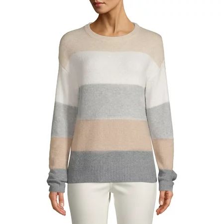 Time and Tru Women's Supersoft Pullover Sweater | Walmart (US)