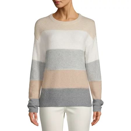 Time and Tru - Time and Tru Women's Supersoft Pullover Sweater - Walmart.com | Walmart (US)