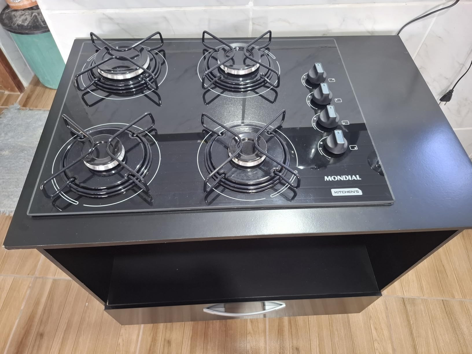 MONDIAL Cooktop a Gás, 4 Bocas, Preto/Inox, Bivolt - CTG-01 | Amazon (BR)