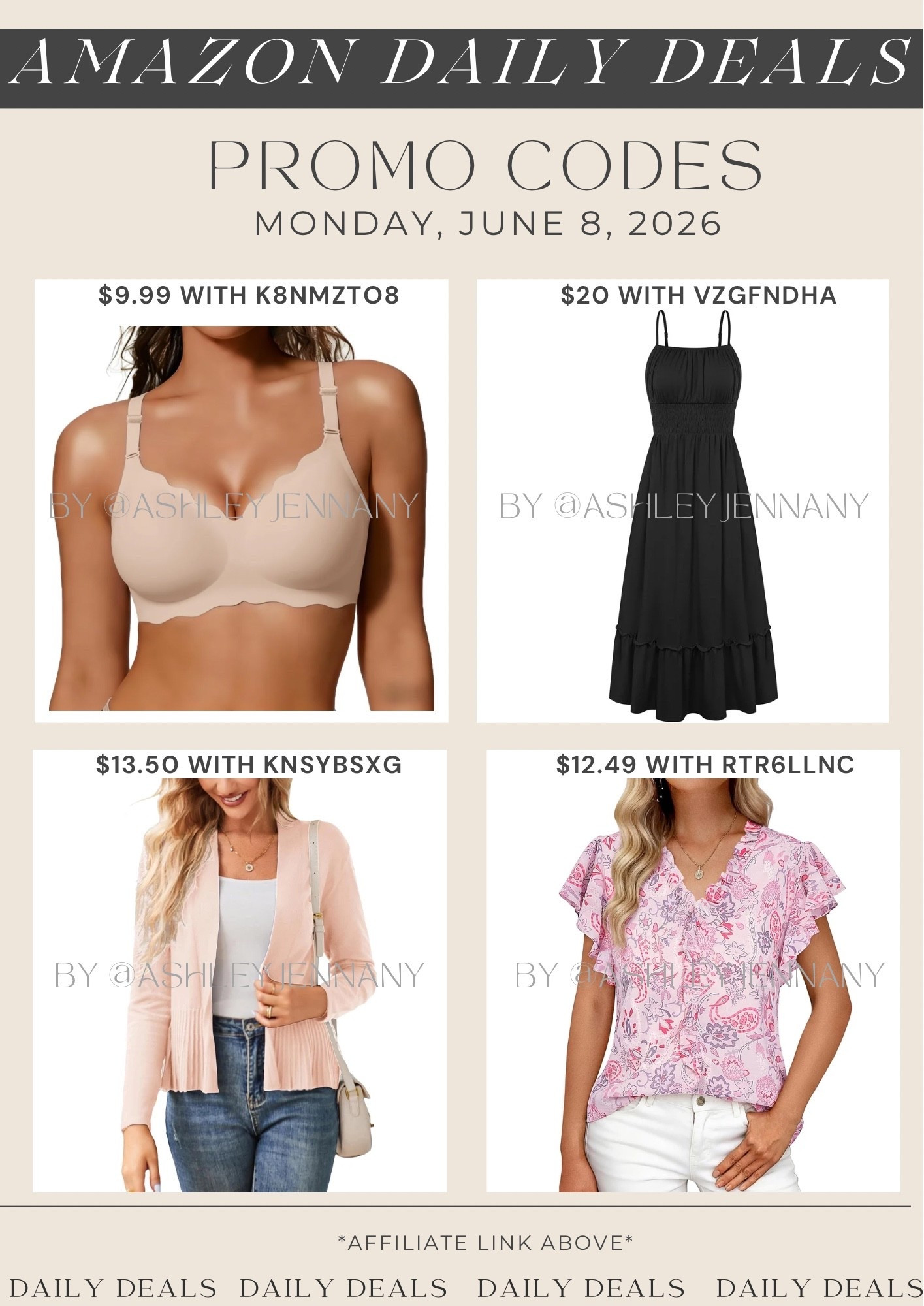 Amazon deals

#LTKSaleAlert #LTKootd #LTKMidsize