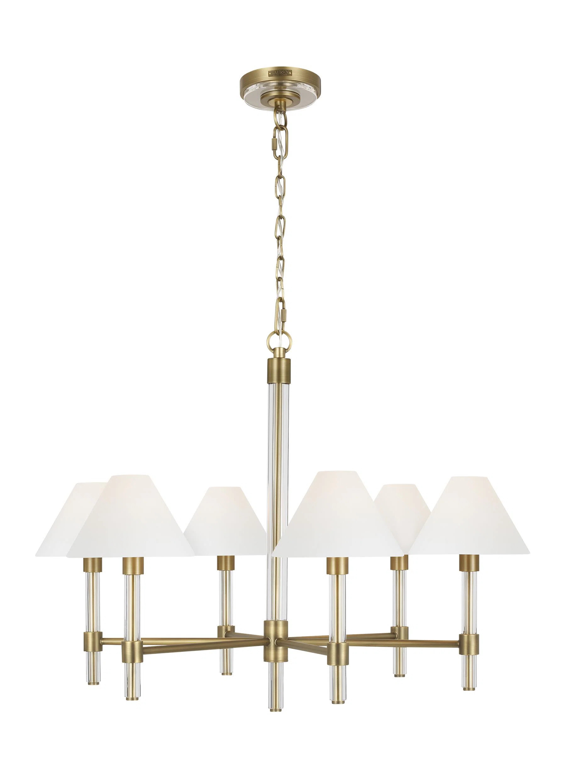 Robert 6 - Light Dimmable Wagon Wheel Chandelier | Wayfair North America