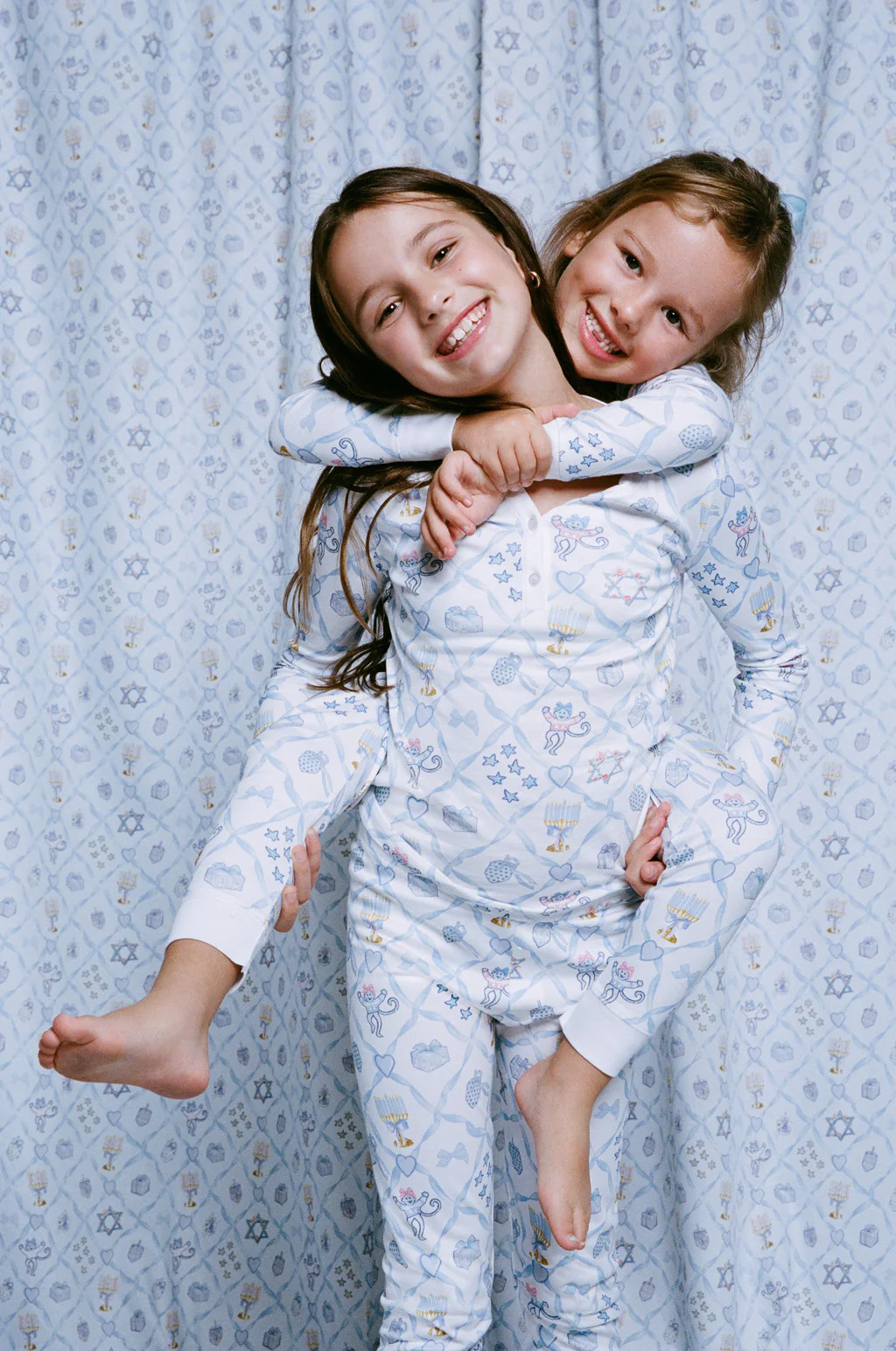 Kids Starry Nights Lattice Pajamas | Roller Rabbit