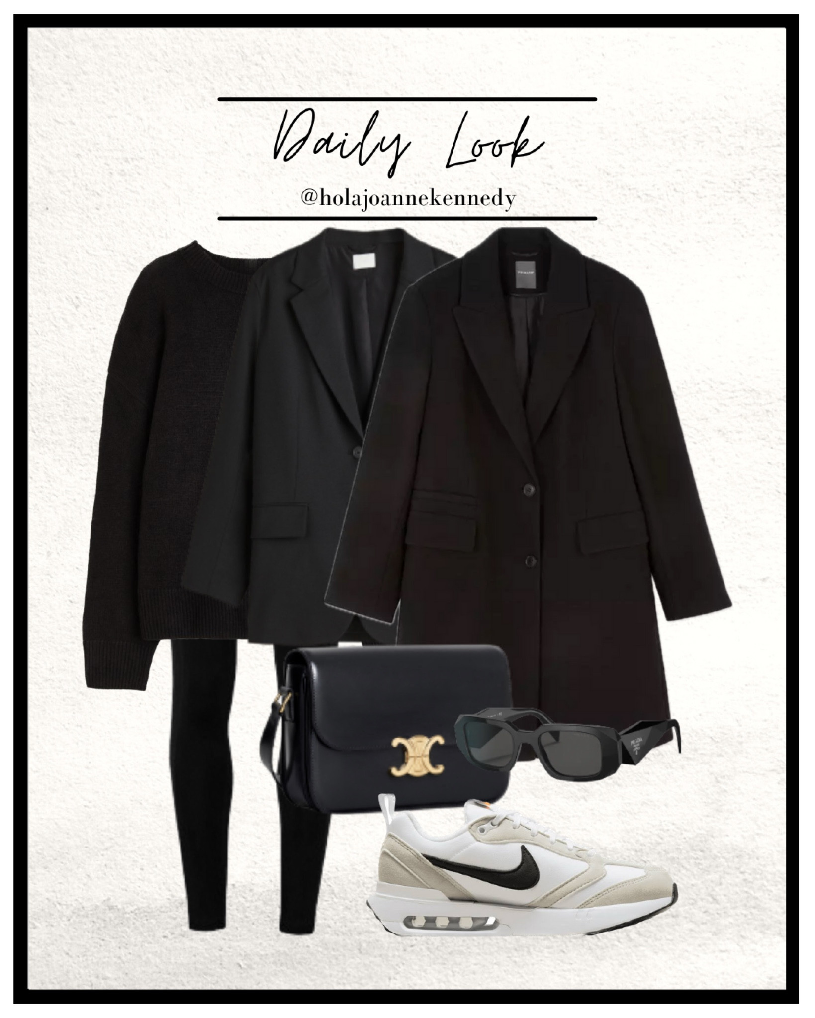 January outfit inspo, winter casual outfit ideas, simple outfits, easy outfit ideas, cosy outfit ideas, cold weather outfits, comfy outfits, Nike trainers, layered look, layers, layered outfit, all black outfit, Nike air max, Nike dawn trainers 

#LTKstyletip #LTKshoecrush #LTKeurope