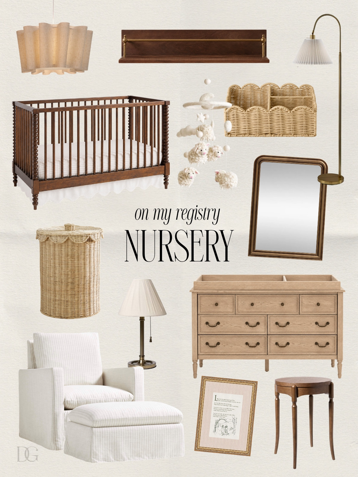 BABY REGISTRY 🐣 | Everything we chose for baby girl’s nursery, including furniture, storage, bedding, lighting and decor that brought the room together.

baby girl nursery, nursery decor, nursery furniture, baby room ideas, neutral nursery, nursery organization, crib essentials, baby registry 

 #LTKBaby #LTKBump