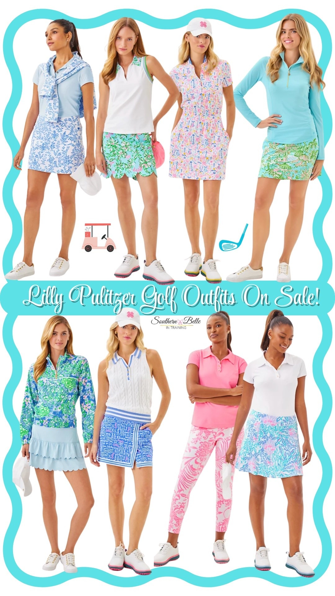 Obsessed with Lilly Pulitzer golf outfits!! ⛳️🌸 All on sale now in the Sunshine Sale 

#LTKSaleAlert #LTKActive