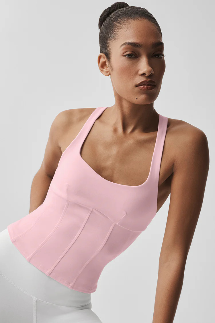 Airbrush Sparks Fly Corset Tank | Alo Yoga (US)