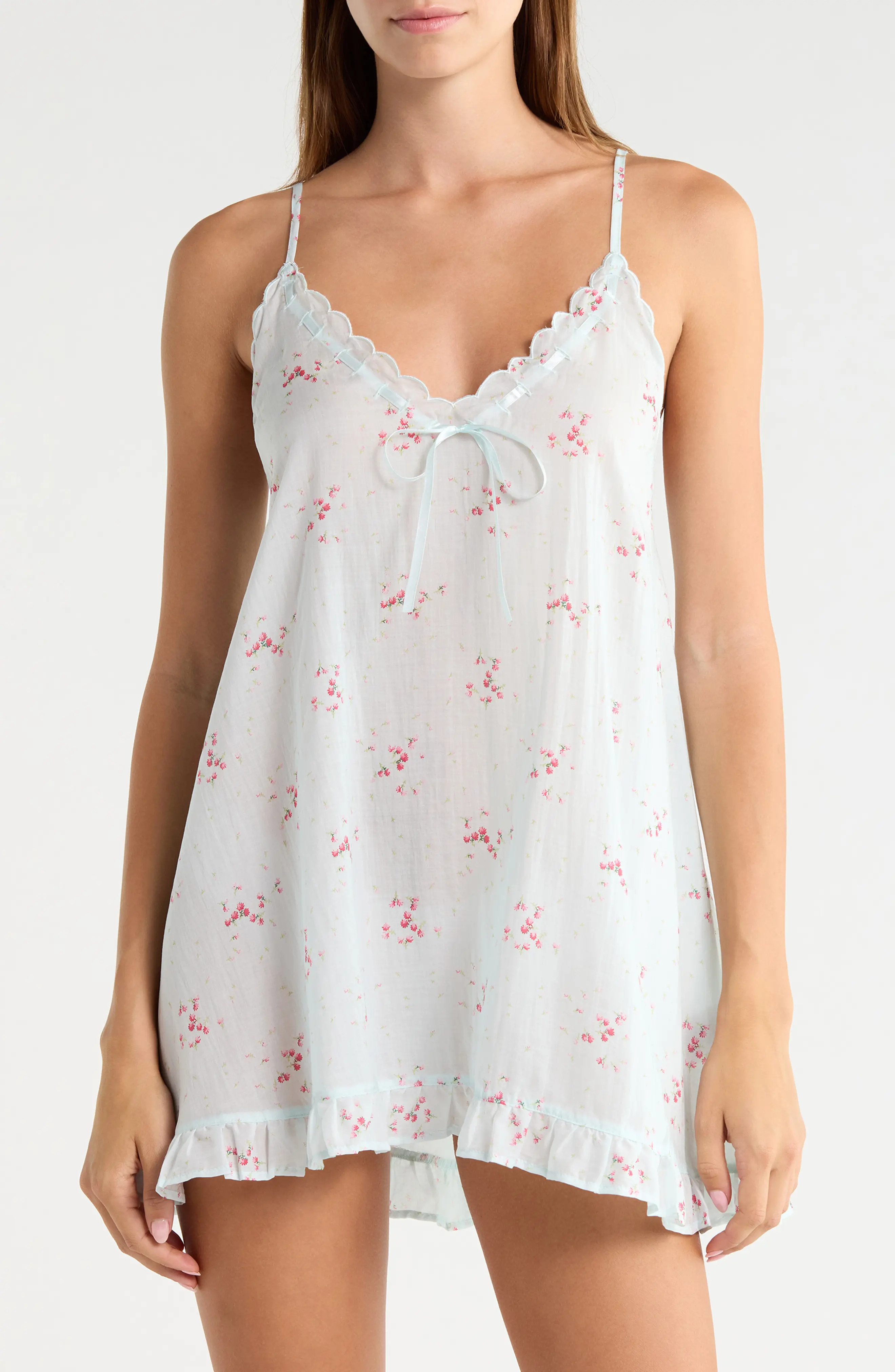 Etam Fiocco Floral Chemise (Women) | Nordstrom | Nordstrom