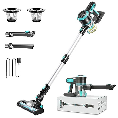 Foppapedretti Cordless Vacuum Cleaner, 4 in 1 Hand Vacuum Cleaner Cordless, 2200mAh Handheld Vacu... | Amazon (US)