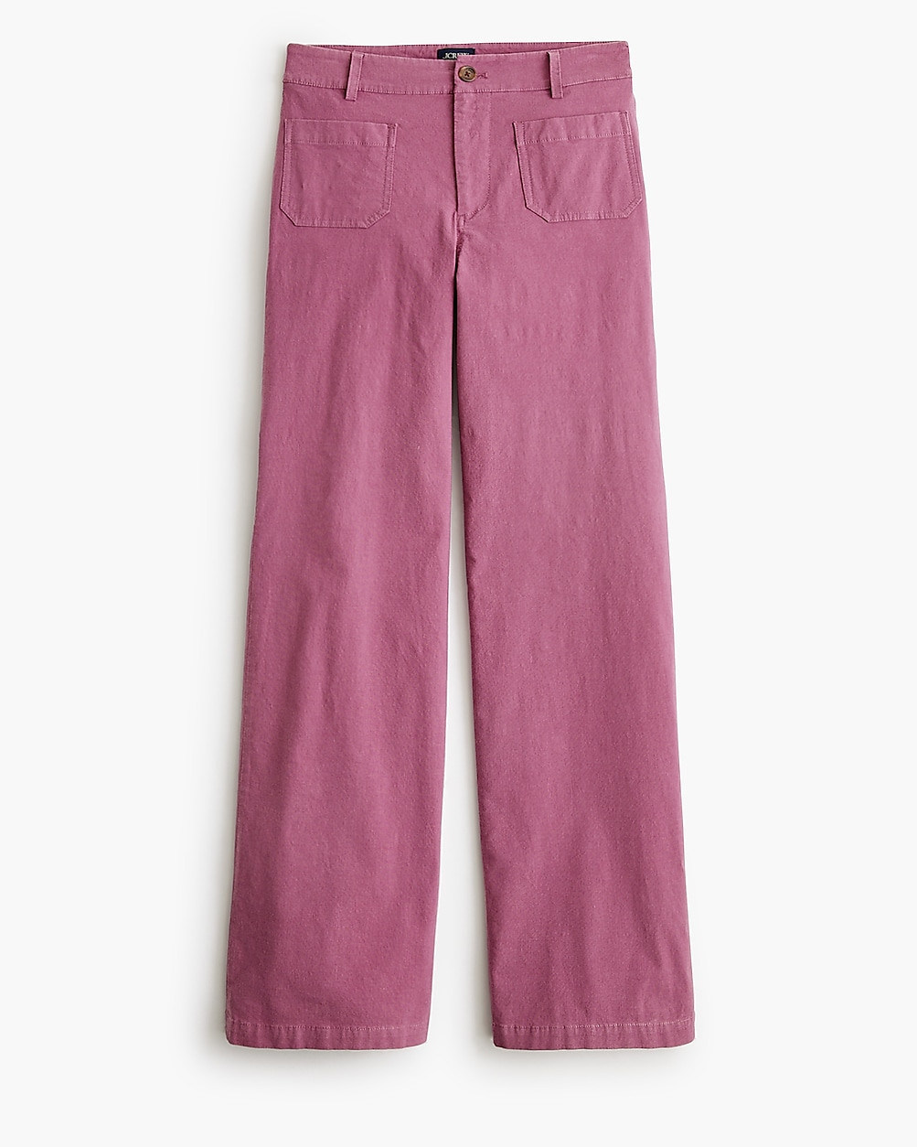 Lizzie high-rise patch-pocket wide-leg pant | J.Crew Factory