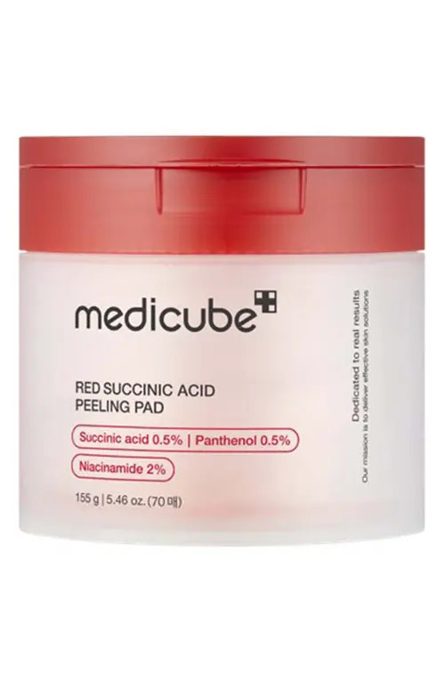 MEDICUBE Red Succinic Acid Panthenol Peeling Pads at Nordstrom | Nordstrom