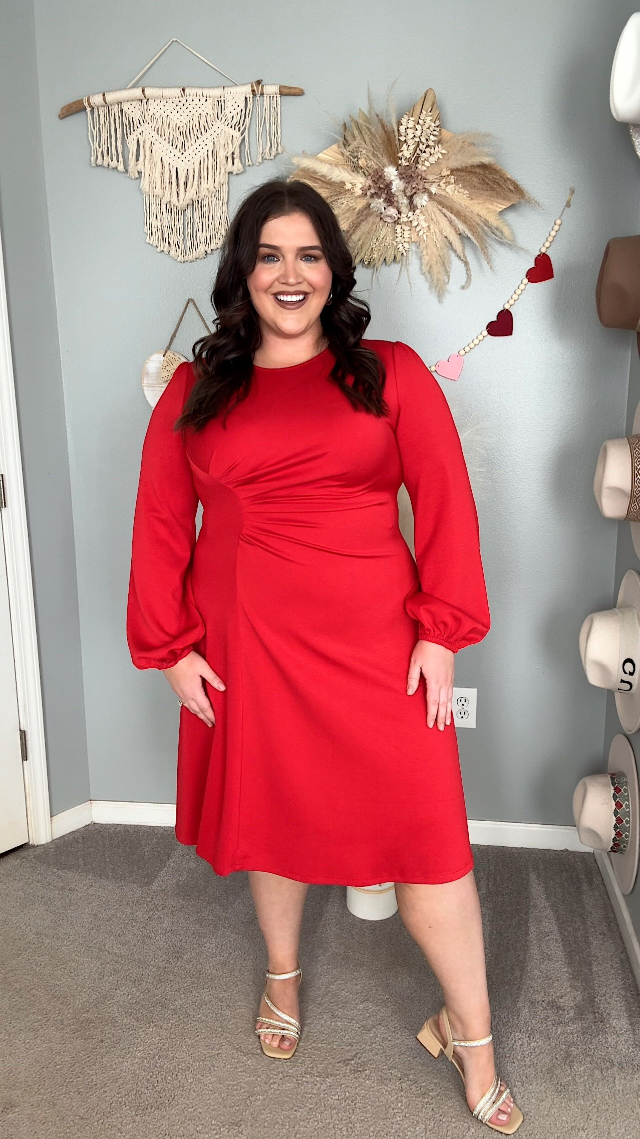 Amazon red midi dress ❣️ Size XXL

#LTKPlusSize #LTKFindsUnder50 #LTKStyleTip