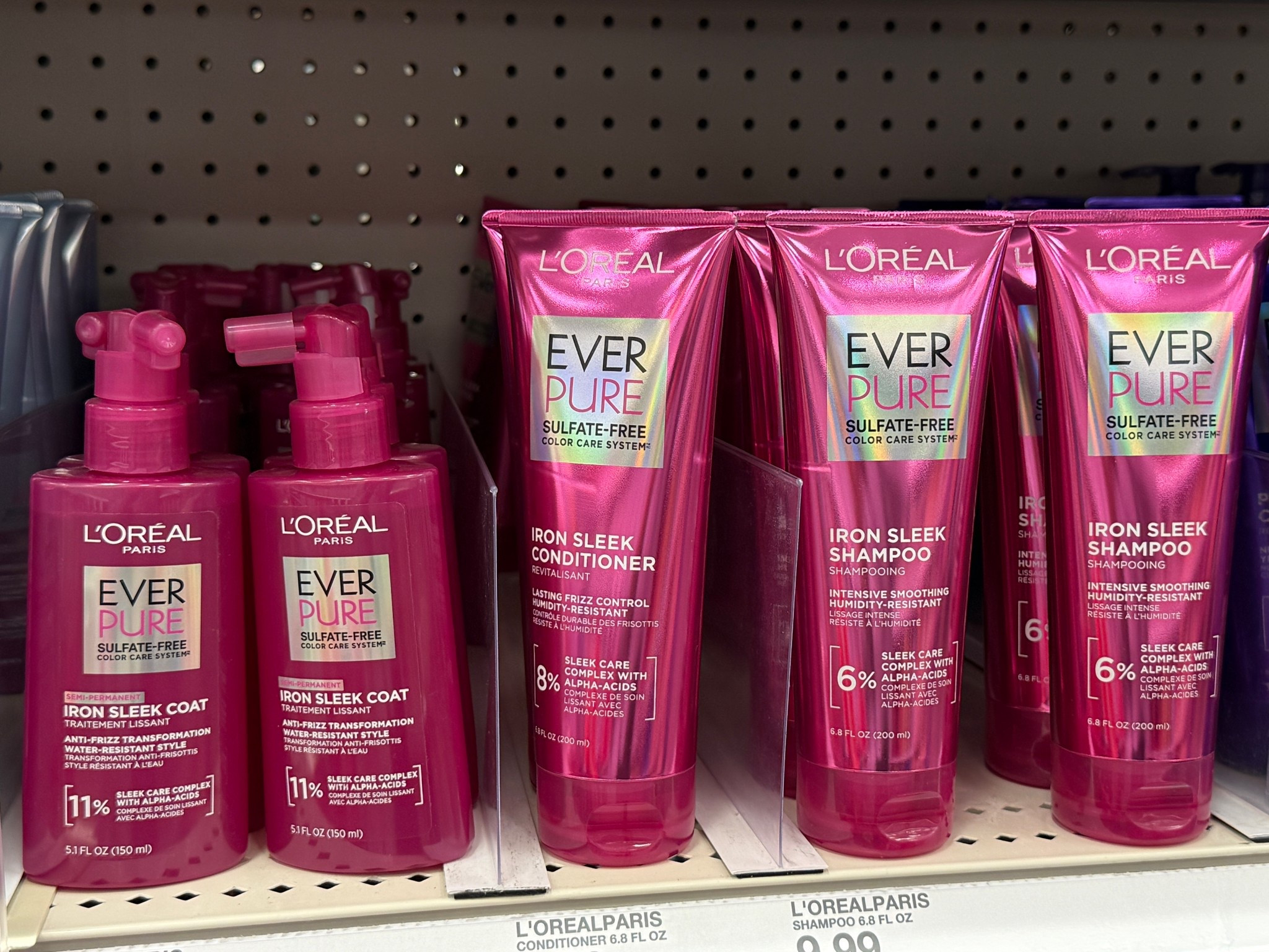 #ad No humidity or frizz is going to affect this stunning blowout using @lorealparis EverPure Iron Sleek shampoo, conditioner and the AMAZING coat spray @Target  @shop.ltk #liketkit 
#TargetPartner #Target #LOrealParisPartner LOrealParisHairCare, ​EverPureIronSleek