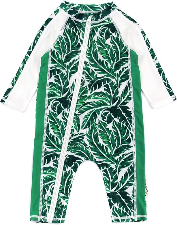 SwimZip UPF 50+ Boys Long Sleeve Sunsuit (Multiple Colors) | Amazon (US)