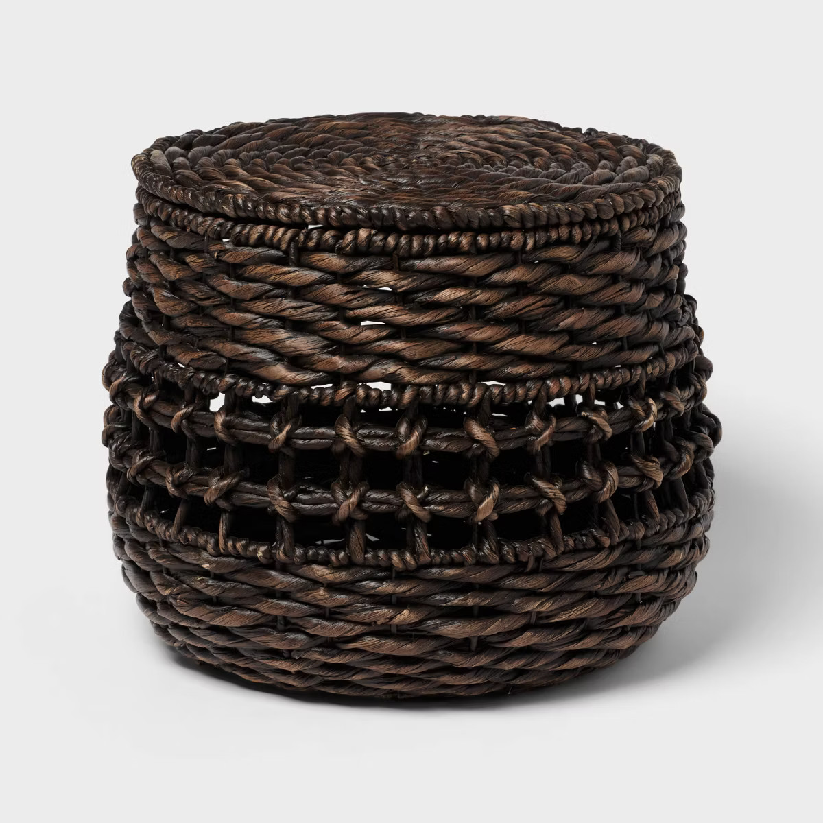 LRG Floor Chocolate Basket with Lid - Threshold™ | Target