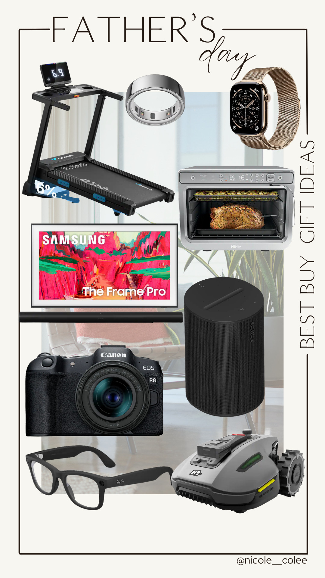 For the tech enthusiast, gadget lover, and guy who's always researching his next upgrade. 📱

From smart home favorites and fitness tech to cameras, speakers, and entertainment must-haves, these are the gifts he'll be genuinely excited to unwrap.

The kind of gifts that earn you favorite-child status. 😏

#BestBuy #TechGifts #FathersDayGiftGuide #LTKGiftGuide #GiftIdeasForDad 

 #LTKSeasonal #LTKOver40 #LTKMens