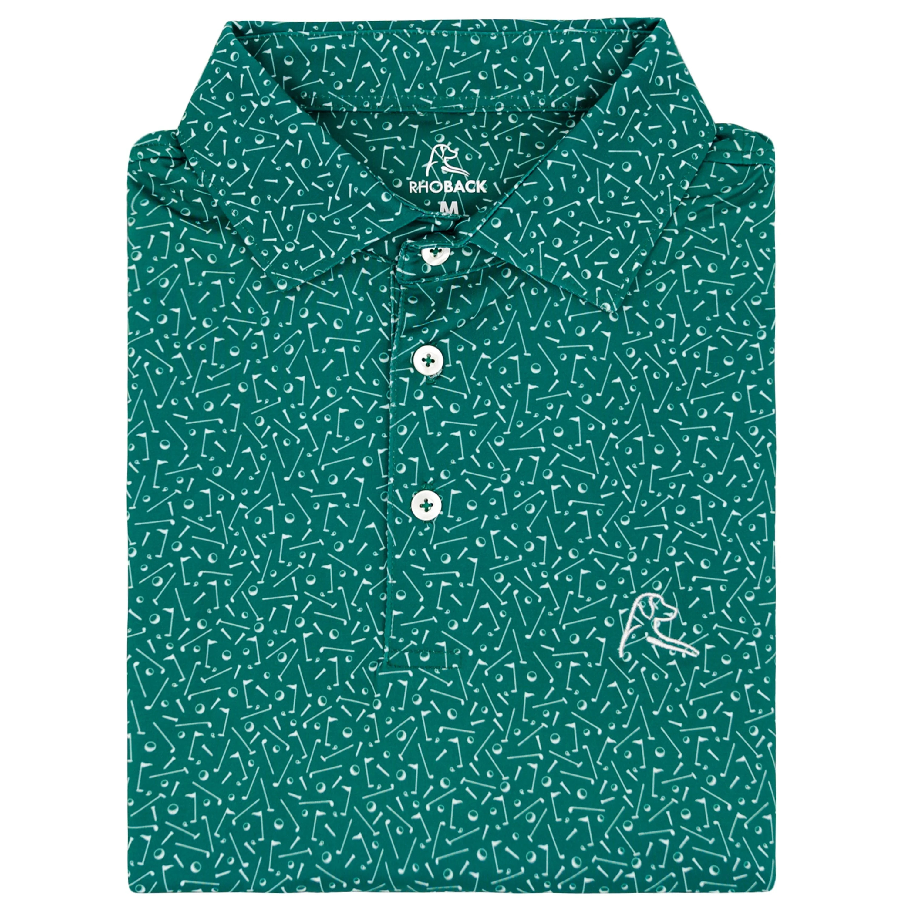 The Mulligan Performance Polo - Fairway Green | Rhoback | RHOBACK