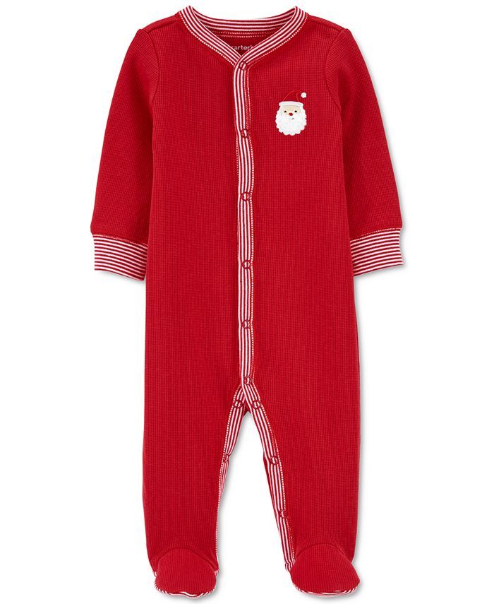Carter's Baby Boys or Girls Santa Snap-Up Thermal Coverall & Reviews - All Baby - Kids - Macy's | Macys (US)