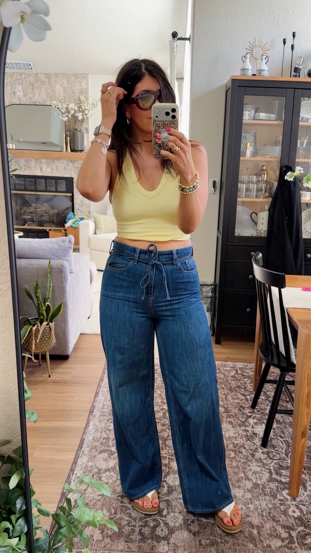 Ootd to run errands 
Bra top-medium
Tie waist jeans - 8


#LTKSaleAlert #LTKMidsize #LTKOver40