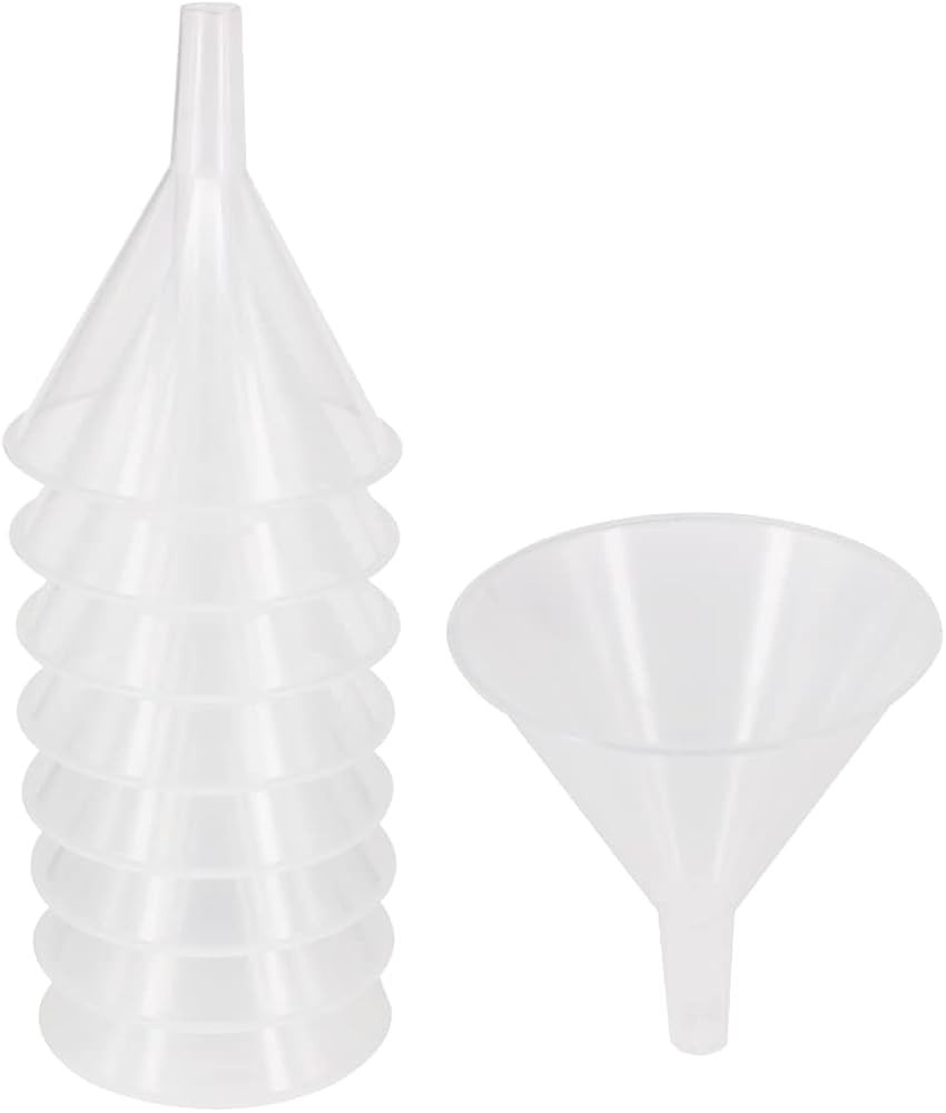 Amazon.com: zmybcpack 20 Pack Multi-Purpose Plastic Funnels with Long Reaching Spout (4.7”) for... | Amazon (US)