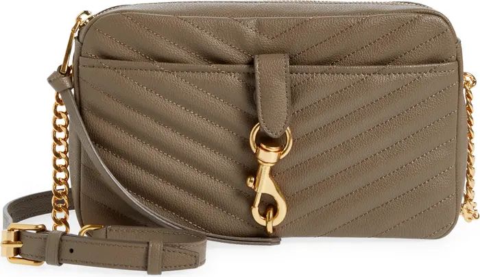 Edie Top Zip Leather Convertible Crossbody Bag | Nordstrom