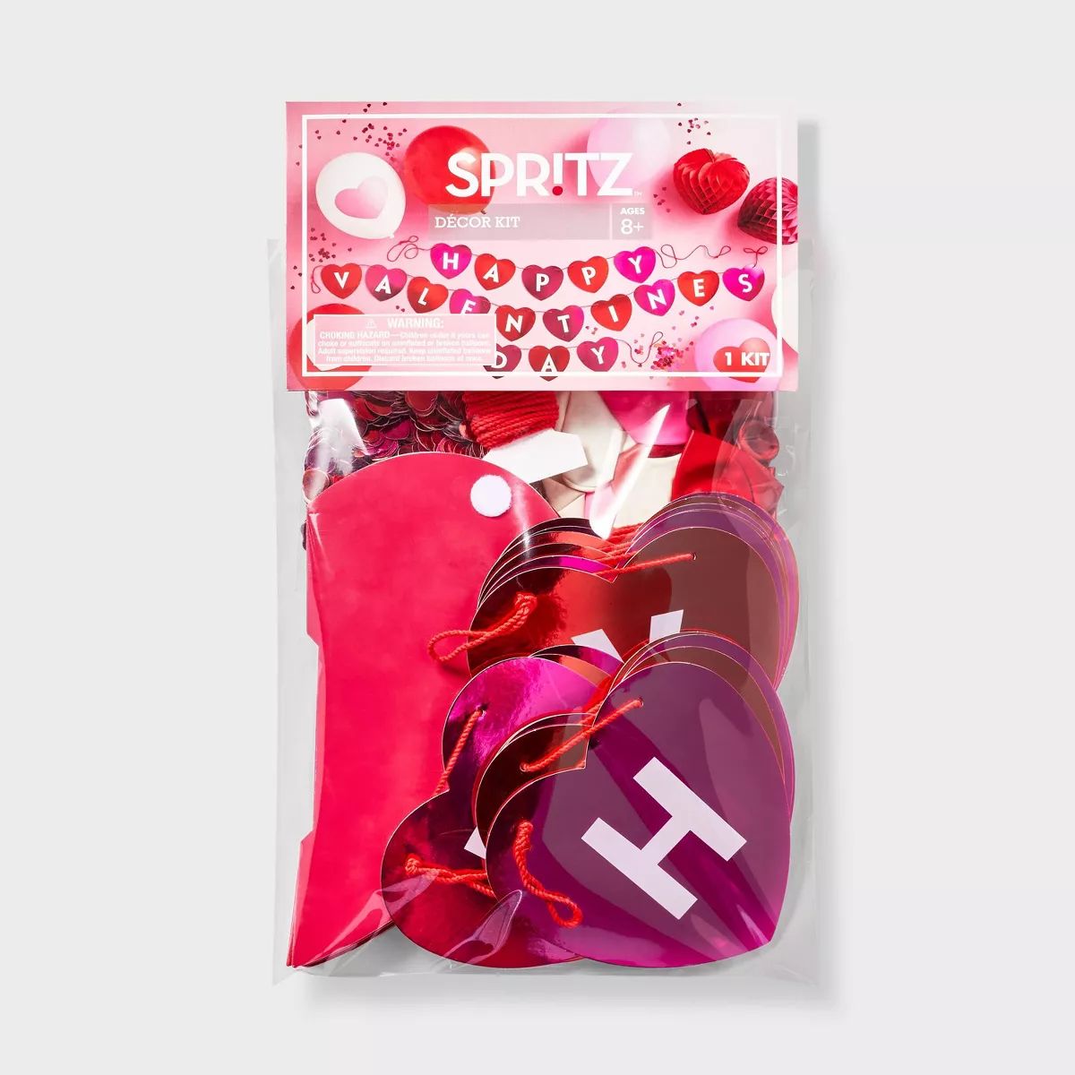Valentine's All-in-one Decorating Kit Red - Spritz™ | Target