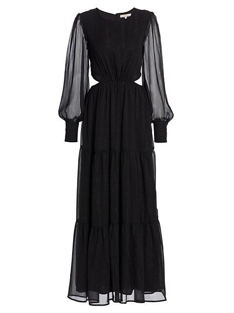 Gina Tiered Cutout Maxi Dress | Saks Fifth Avenue