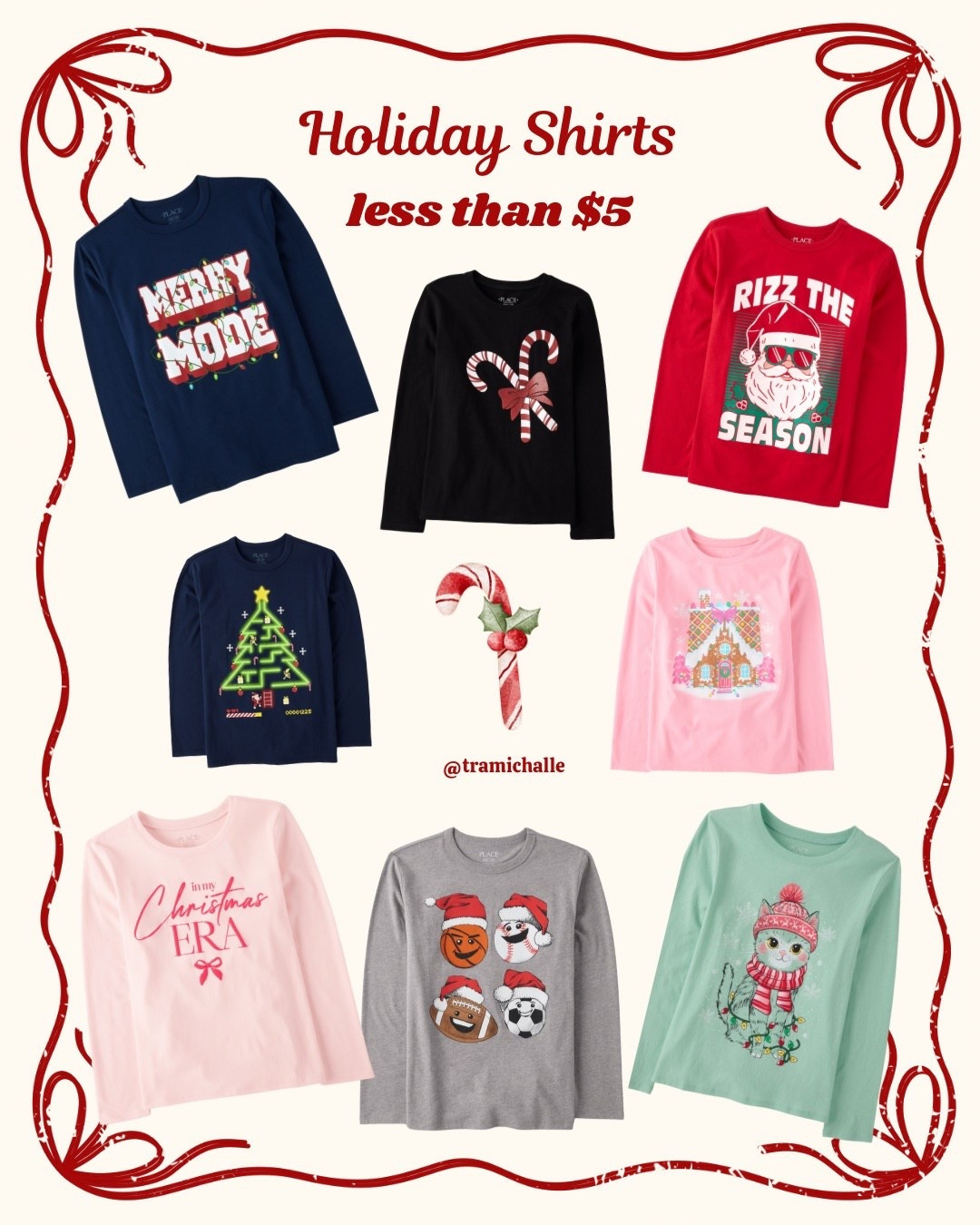 These Holiday shirts are perfect for class parties and right now they are on huge sale grab a shirt or 2! #childrensplace #kidsshirt #holidayfinds #christmasoutfit 

#LTKSaleAlert #LTKGiftGuide #LTKKids
