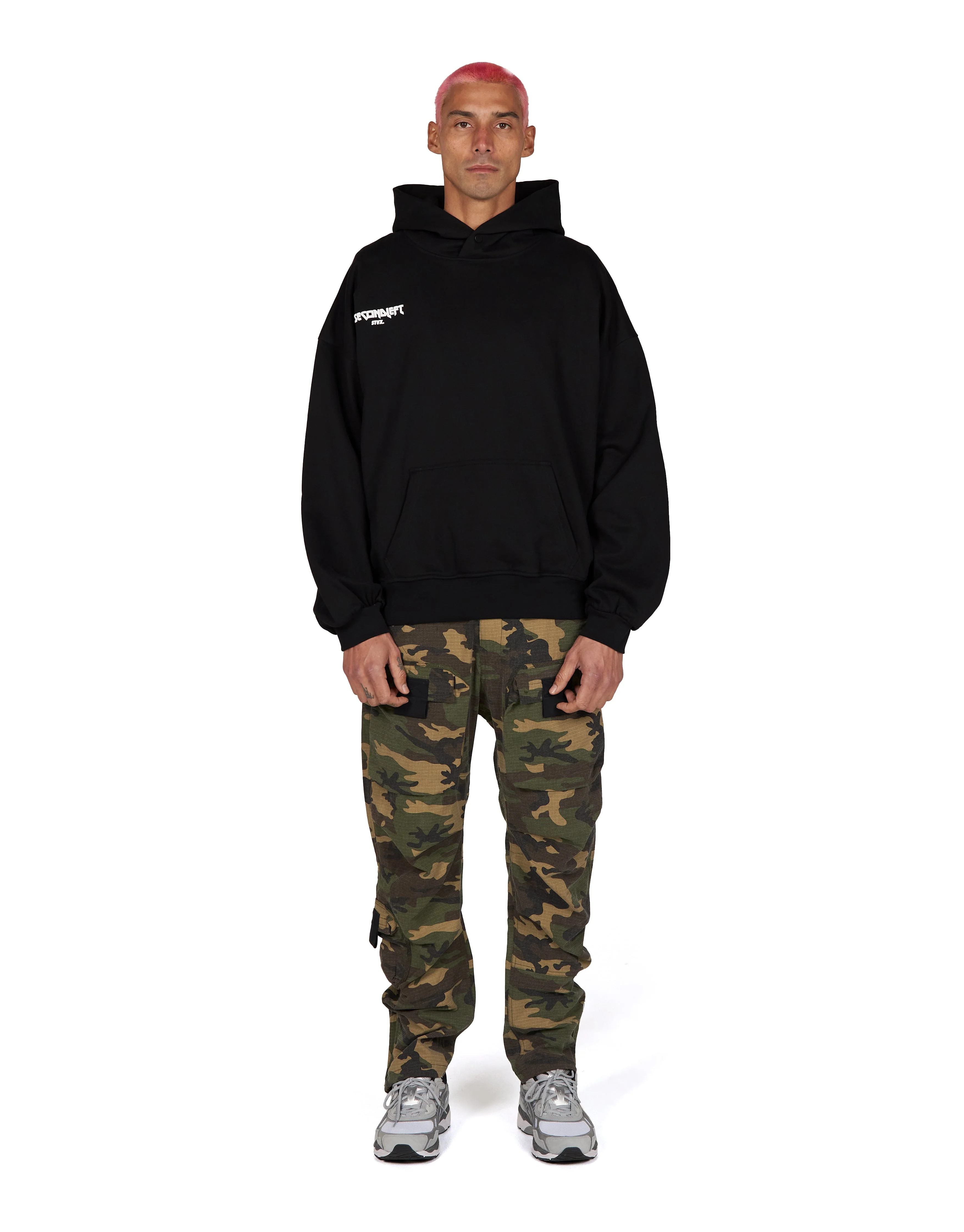 SL Foam Hoodie - Black | STAX.