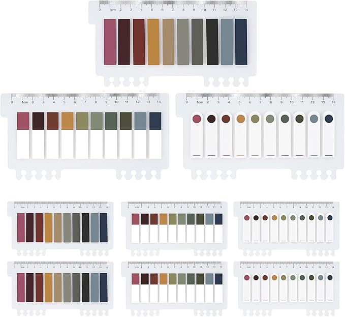 1200 pcs Sticky Tabs- Page Markers Sticky Note Tabs, Colorful Macaron Page Tabs,Writeable and Rep... | Amazon (US)