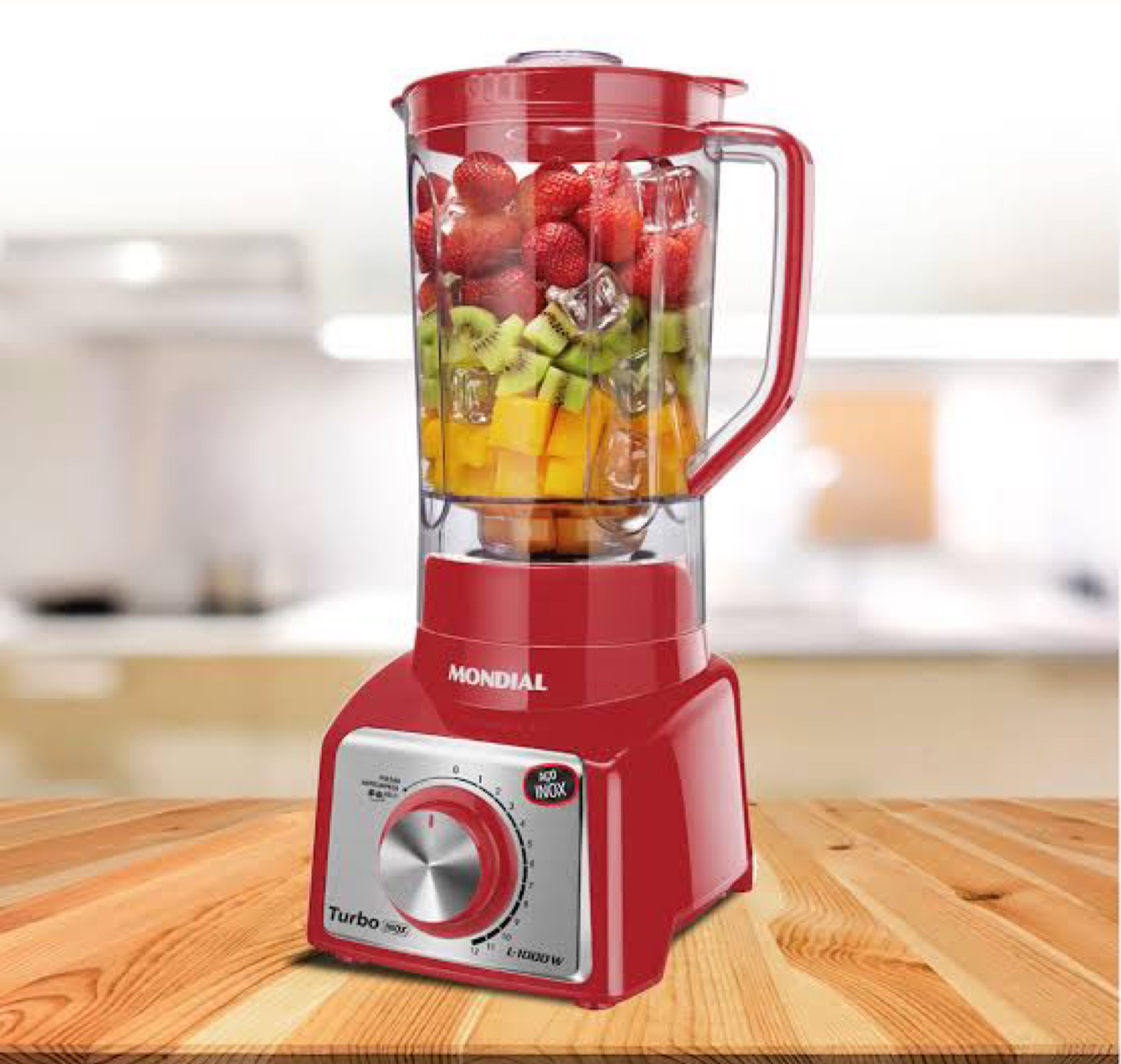 Liquidificador Turbo, Mondial, Vermelho/Inox, 1000W,- L-1000 RI

#LTKhome #LTKbrasil #LTKSale