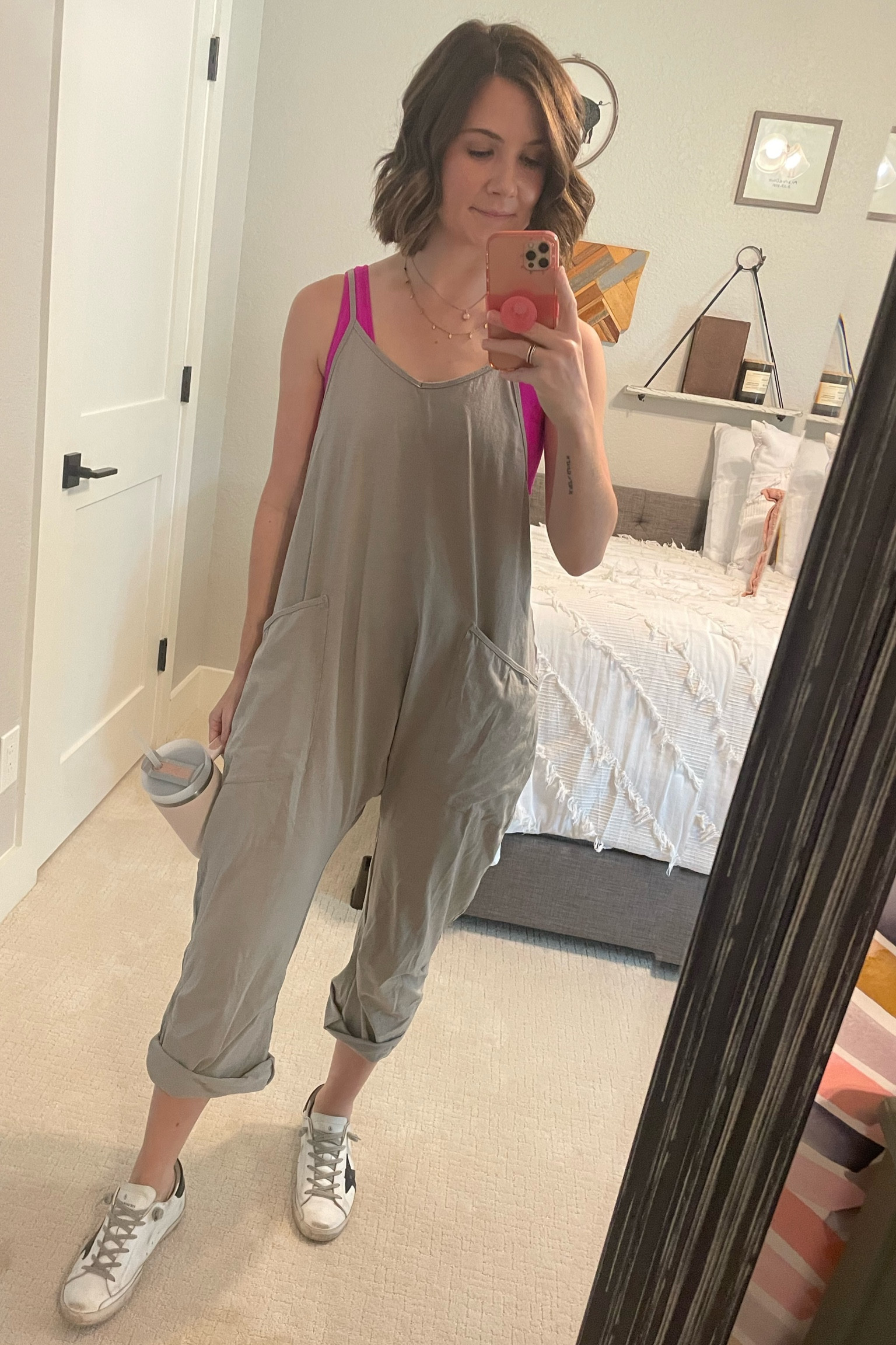 The most basic airport outfit ✈️ 

Comfy travel outfit, FP dupe, travel fit, airport fit 

#LTKstyletip #LTKunder50 #LTKtravel