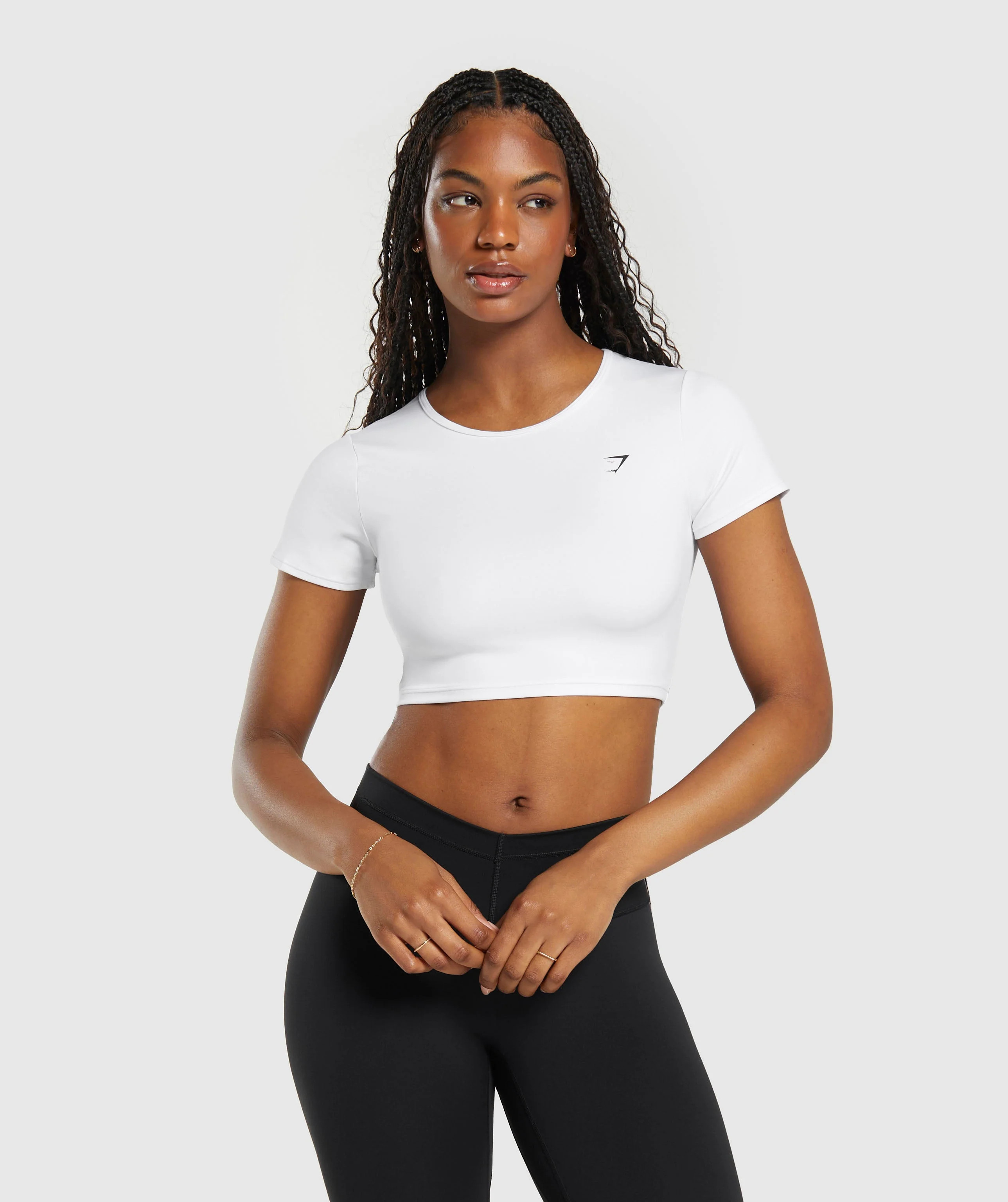 Gymshark Everyday Cap Sleeve T-Shirt - White | Gymshark US