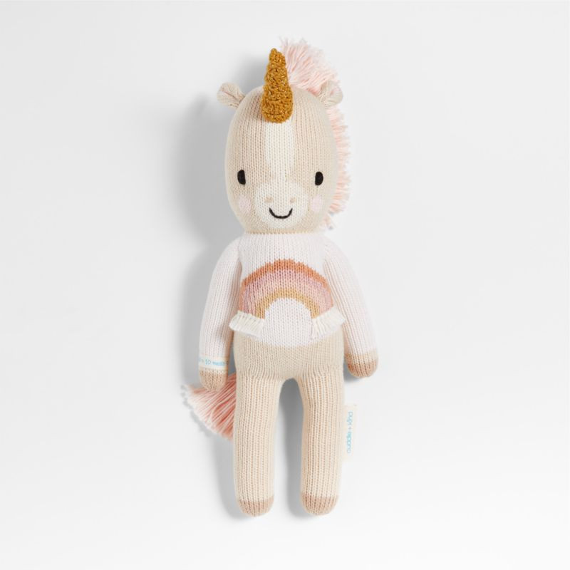 Cuddle+Kind Zara Unicorn Yarn Doll + Reviews | Crate & Kids | Crate & Barrel