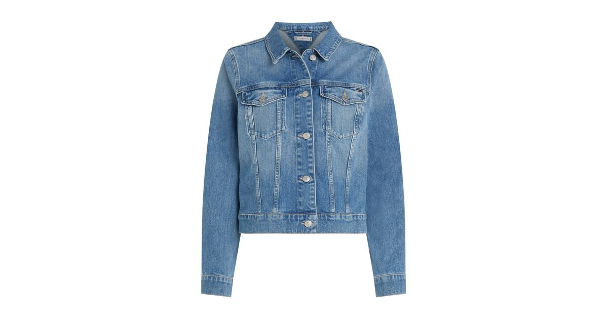 TOMMY HILFIGER Tussenjas in Blauw Denim | ABOUT YOU | ABOUT YOU NL