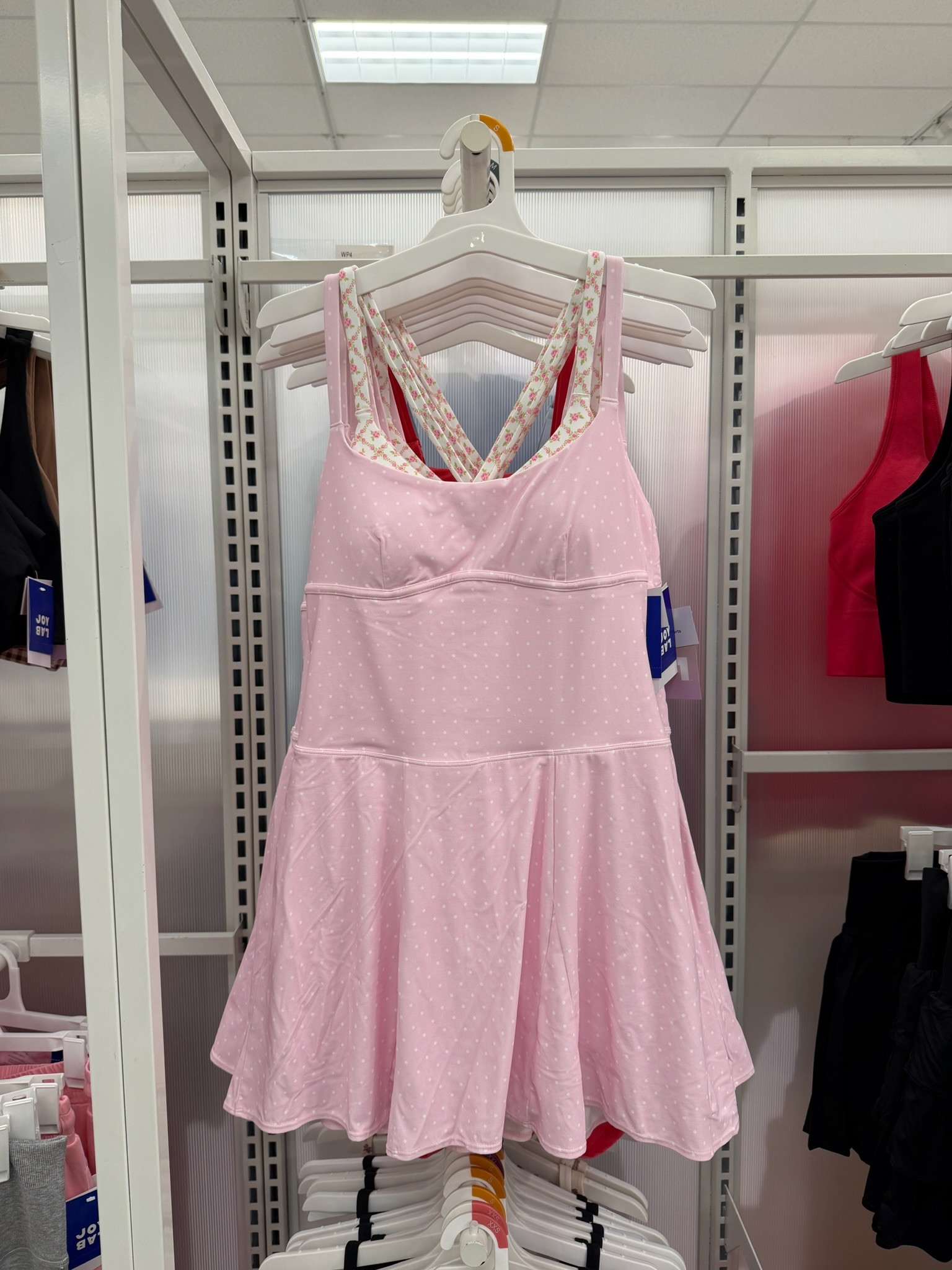 Rounding out the top 6 best sellers- This JoyLab knit double layer active dress in the light pink polka dot is the cutest mix of sporty and feminine. 
date night outfits, vacation outfits beach, spring outfits, easter basket stuffers, work outfits, spring dresses, resort wear 2026, rodeo outfit inspo, business casual workwear, country concert outfits, active dress, joylab dress, target activewear, pink polka dot dress, sporty chic outfit, casual spring outfit, target best seller 

 #LTKgrwm #LTKootd #LTKActive