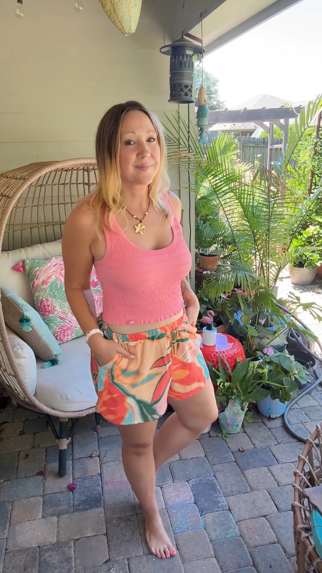 Official summer uniform: lightweight linen shorts + built-in bra tops ☀️

🎯#targetcircledays

#LTKStyleTip