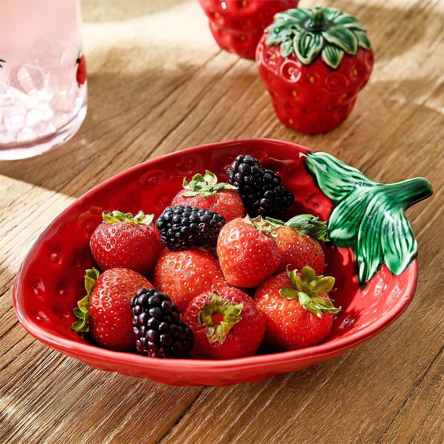 Strawberry Shaped Tray | Eco Chic Home