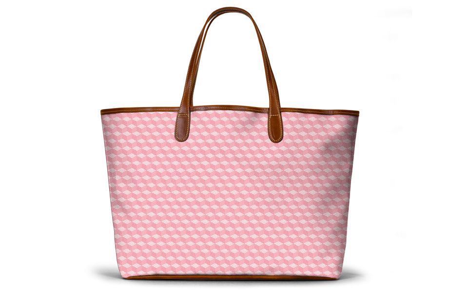 St. Anne Tote - Monogram Stripe | Barrington Gifts