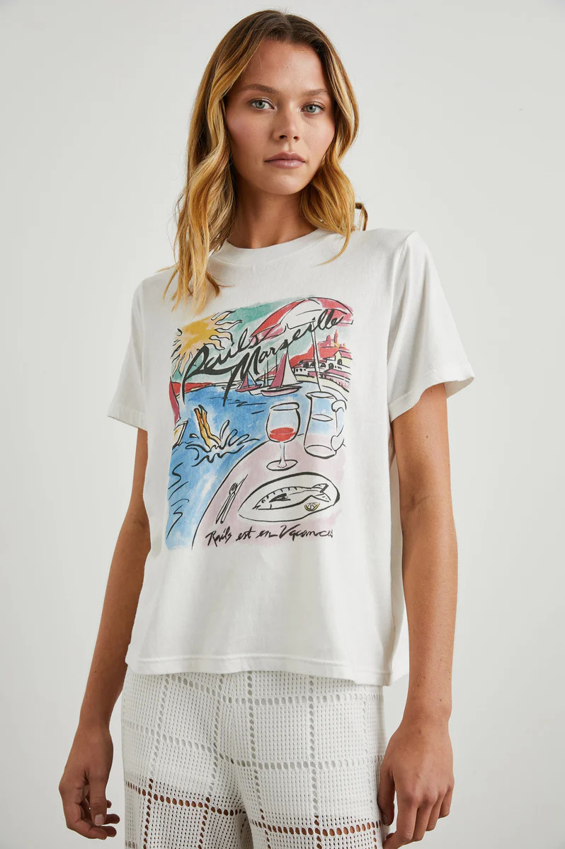 BOYFRIEND T-SHIRT - RAILS MARSEILLE | Rails UK