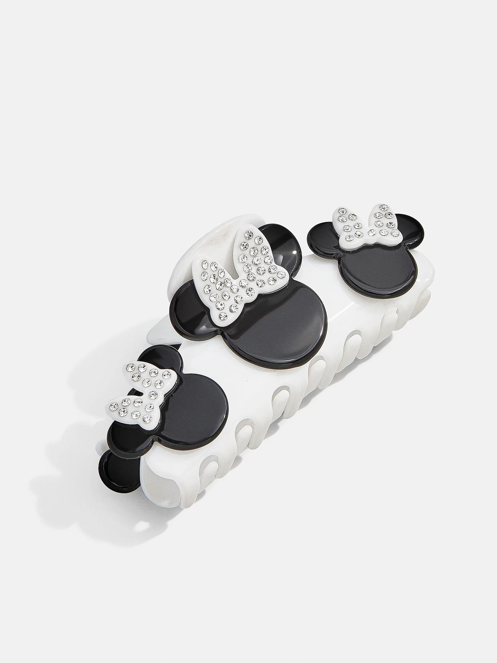 Minnie Mouse Disney Silhouette Claw Clip - Black/White | BaubleBar (US)