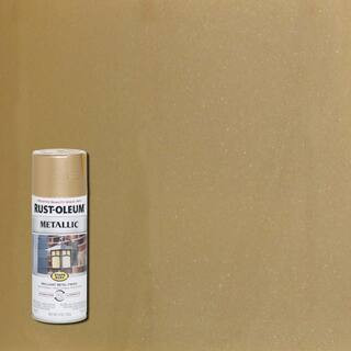 11 oz. Vintage Metallic Warm Gold Protective Spray Paint (6-Pack) | The Home Depot