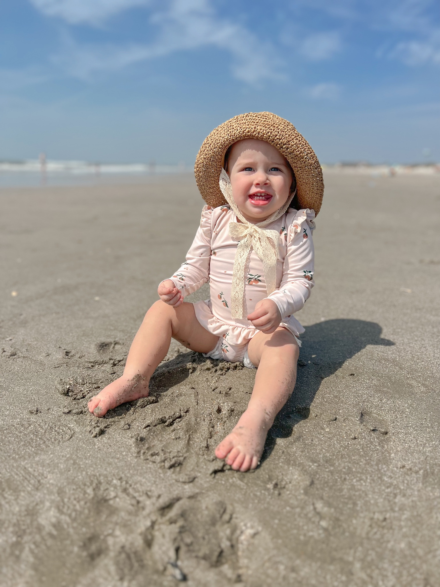 Baby swimsuit | beach vacation | toddler swimsuit one piece | baby beach | beach vibes | sunhat | baby girl sun hat | beach baby | family swim | neutral baby swim | neutral toddler swim | straw hat | Amazon find #amazon #baby #neutralbaby 

#LTKSeasonal #LTKBaby #LTKKids